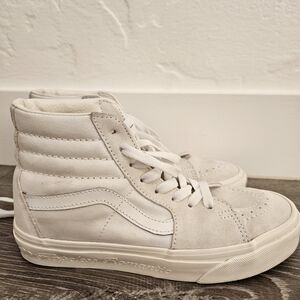 Vans White High-Top Sneakers Women's 5.5